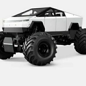 White R/C Cyber Monster Truck Toy New In The Box